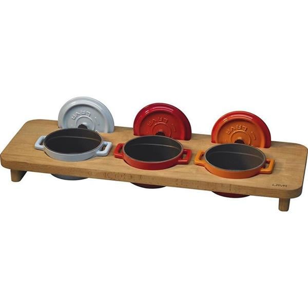 3lü Mini Tencere Standı