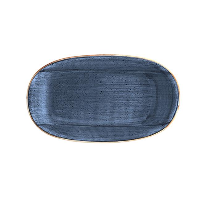 Bonna Aura Dusk Gourmet Oval Kayık Tabak 19 cm