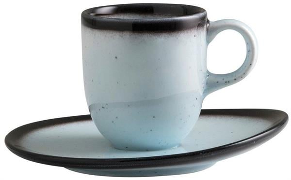 Porselen Joy White Kahve Fincanı ve Tabağı