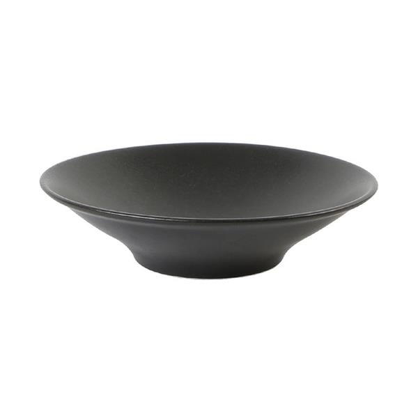 Porselen Seasons Siyah Çukur Tabak 20Cm