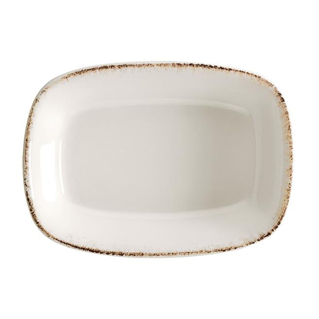Bonna Retro Gourmet Dikdörtgen Kayık Tabak 14 cm