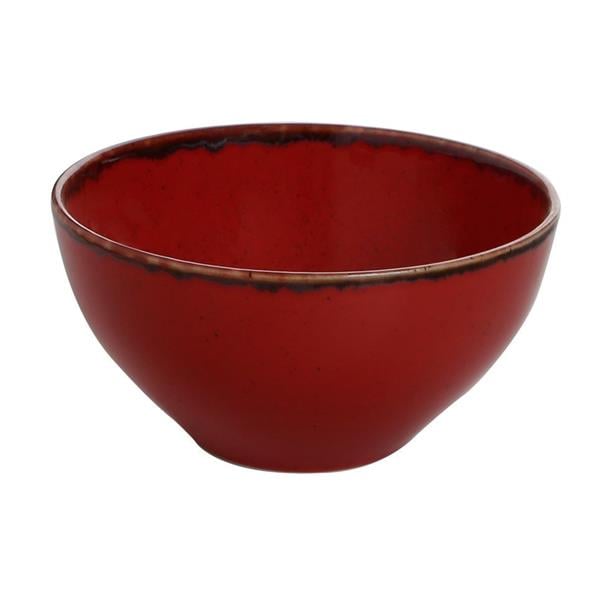Porselen Seasons Kırmızı Kase 14Cm