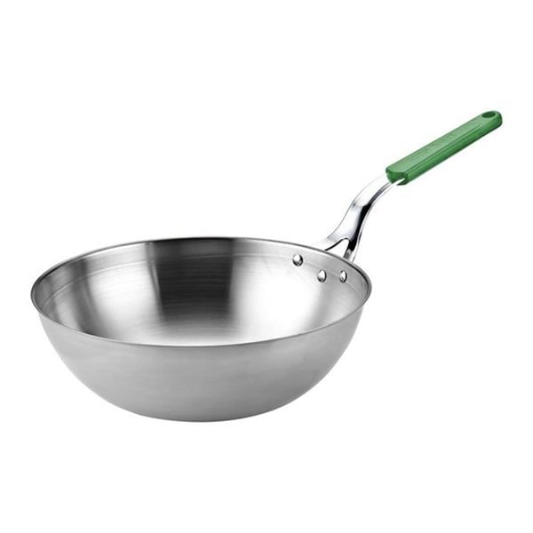 MasterChef Çelik Wok Tava Yeşil Saplı