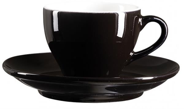 Porselen Kaizen Double Espresso Fincan ve Tabağı
