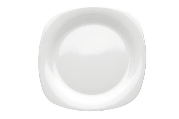 Porselen Paloma Beyaz Düz Tabak 20Cm