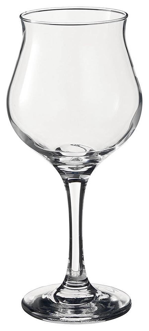 440258 Wavy Beyaz Şarap Bardağı