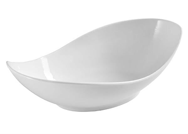Porselen Açık Büfe Leaf Kase