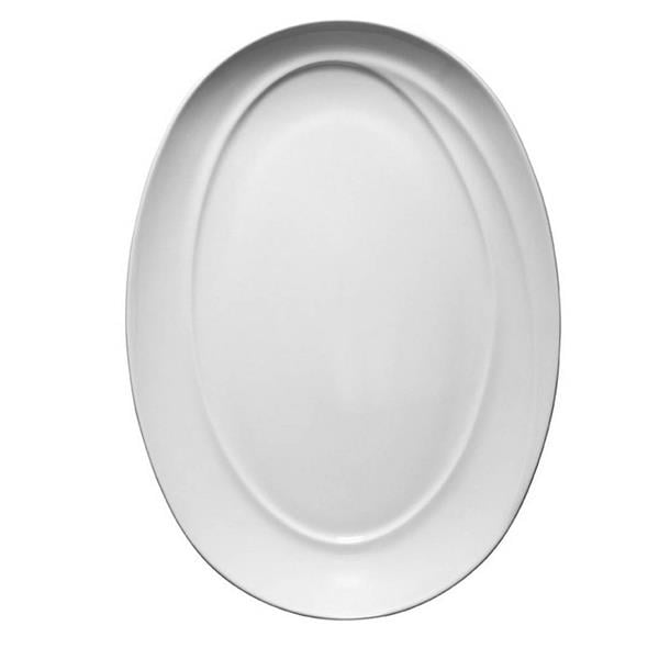 Porselen Spiral Kayık Tabak