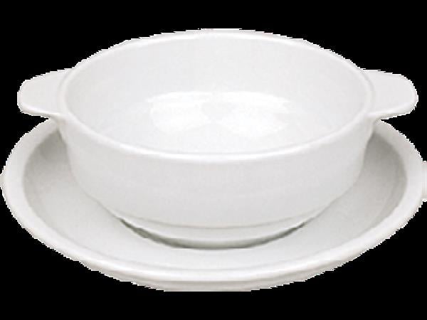 Porselen Delta Konsome Tabağı 17 cm