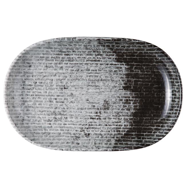 Brick Oval Kayık Tabak 14 cm