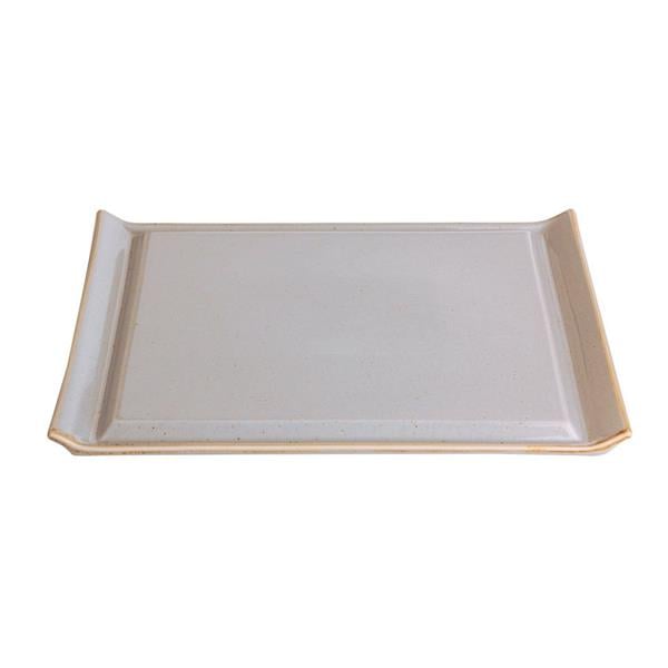 Porselen Seasons Gri Biftek Tabağı 32Cm