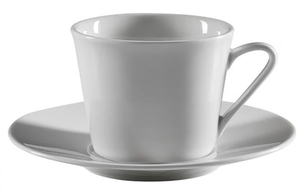 Porselen Vals Çay Fincanı ve Tabak