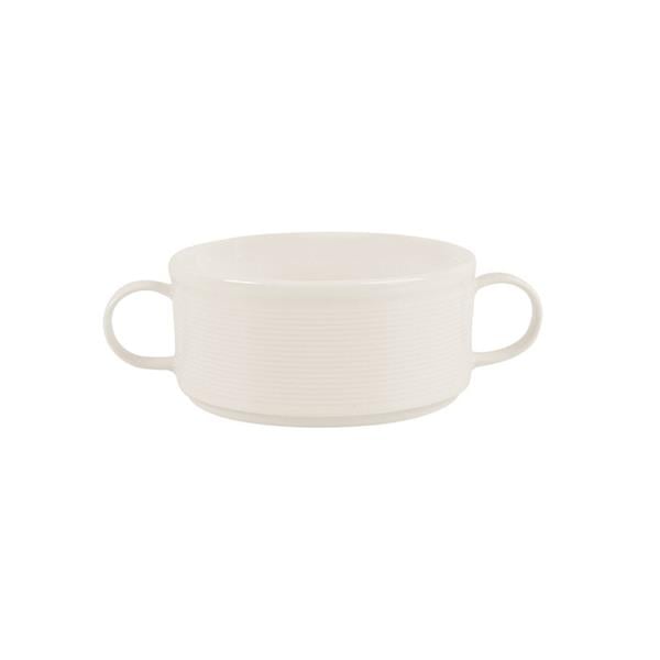 Porselen Line Alumilite Kulplu Kase 11Cm