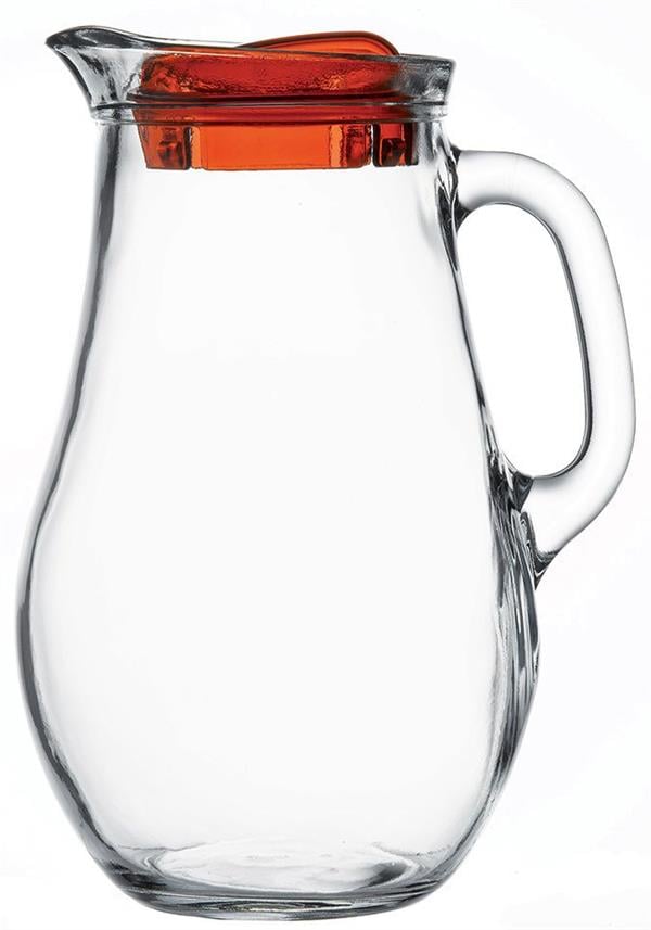 80119 Bistro Kırmızı Kapaklı Sürahi, Kana