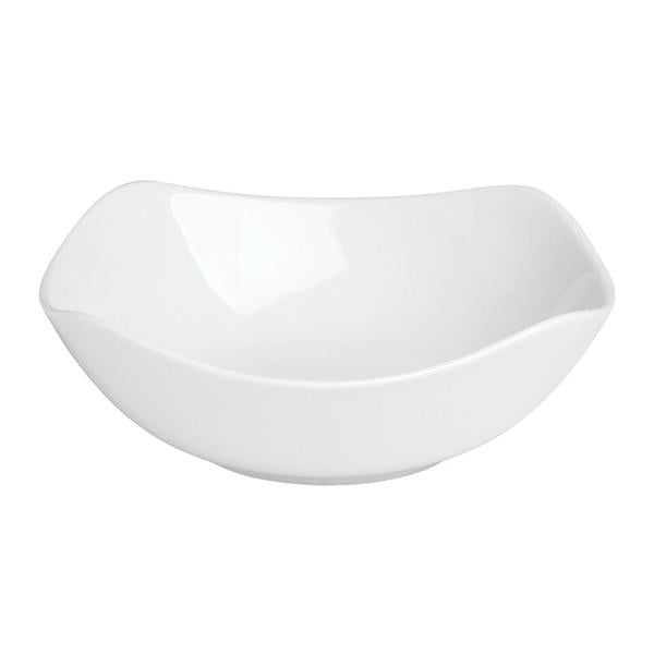Porselen Square Beyaz Kase 16Cm