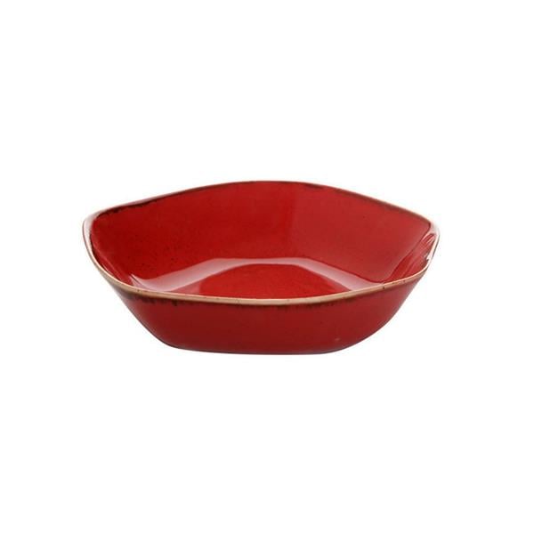 Porselen Pure Seasons Kırmızı Kase 15Cm