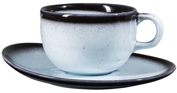Porselen Joy White Çay Fincanı ve Tabağı