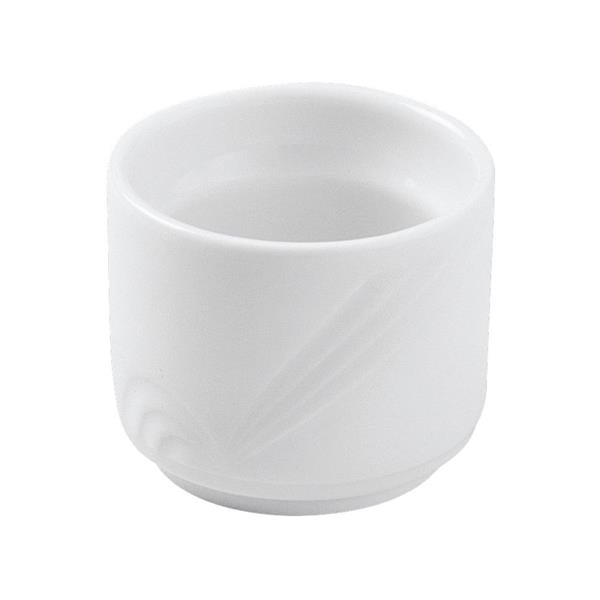 Porselen Halley Beyaz Yumurtalık 6Cm