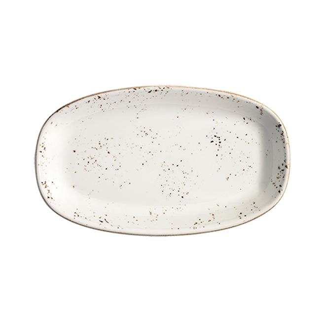 Bonna Grain Gourmet Oval Kayık Tabak 34 cm