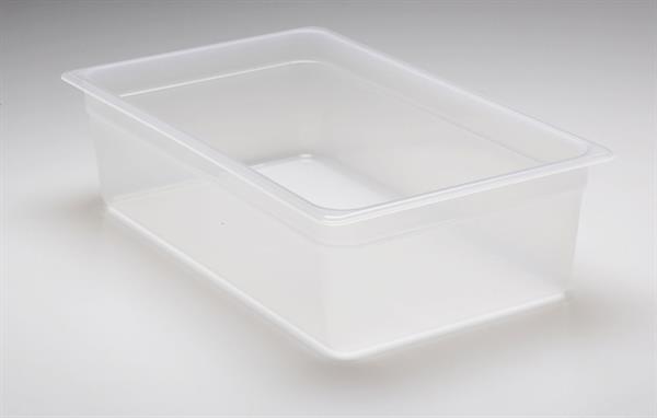 Yarı Saydam Polipropilen Tam Boy Küvet GN 1/1 32,5x53 cm