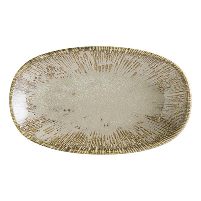 Bonna Sand Snell Gourmet Oval Kayık Tabak 15 cm