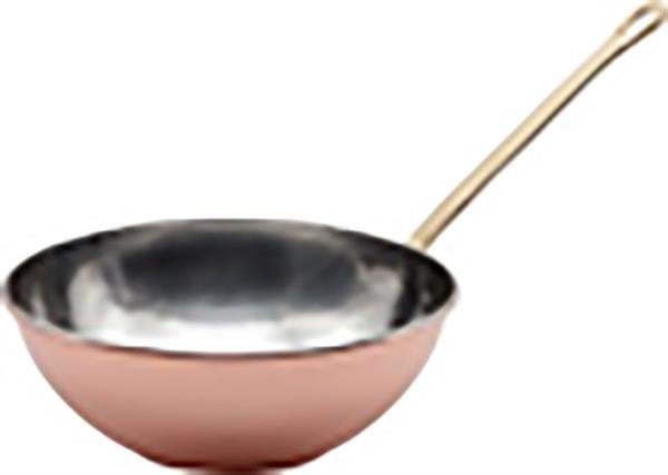 Bakır Kömür Reşolu Kapaklı Kayık Sahan 35 cm