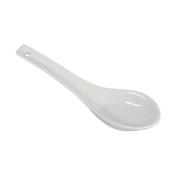 Porselen İstanbul Beyaz Kaşık 13Cm