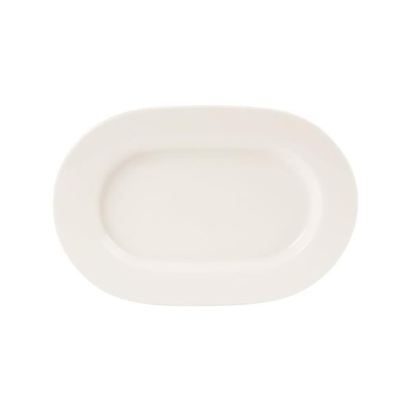 Porselen Silhouette Kayık Tabak 24Cm