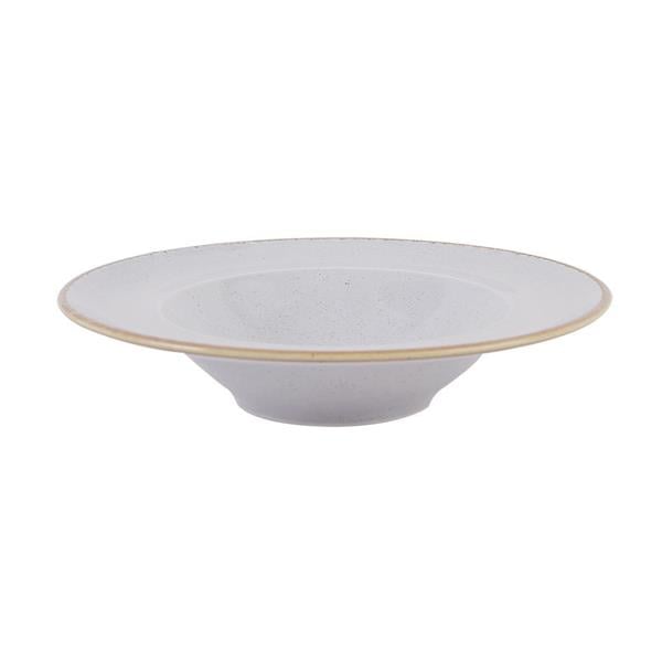 Porselen Seasons Gri Çukur Tabak 26Cm