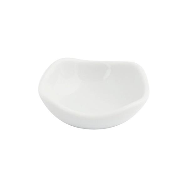 Porselen Square Beyaz Mini Kase 6Cm
