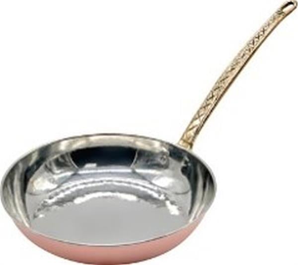 Bakır Kömür Reşolu Kapaklı Kayık Sahan 40 cm