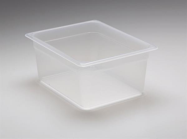 Yarı Saydam Polipropilen Yarım Boy Küvet GN 1/2 26,5x32,5 cm