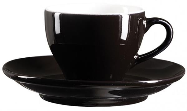 Porselen Kaizen Cappucino Fincanı ve Tabağı