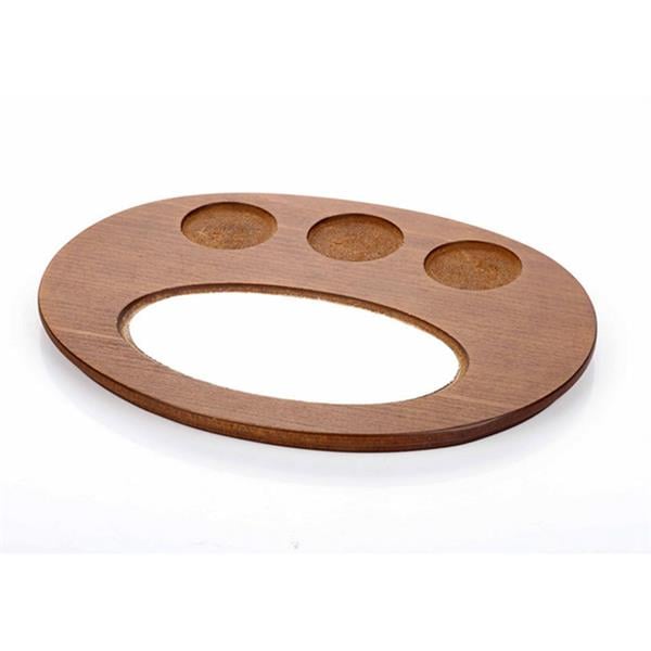 Döküm Oval Kısa Fajita Altlığı